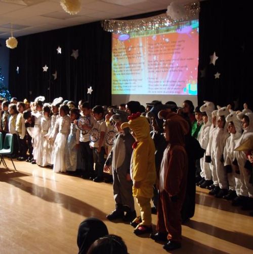 Year One performing the Nativity 2019
